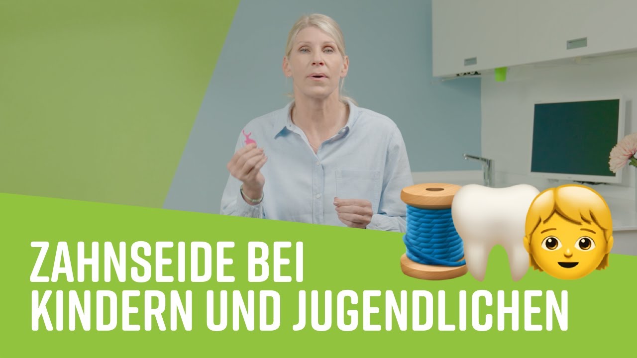 Zahnseide bei Kindern und Jugendlichen